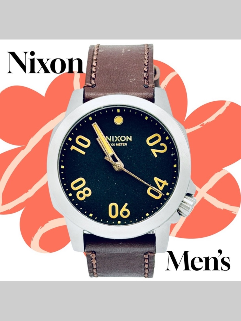 Used Nixon - Ranger 40 Leather Men’s Watch
